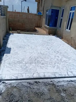 Stamped Concrete Floor