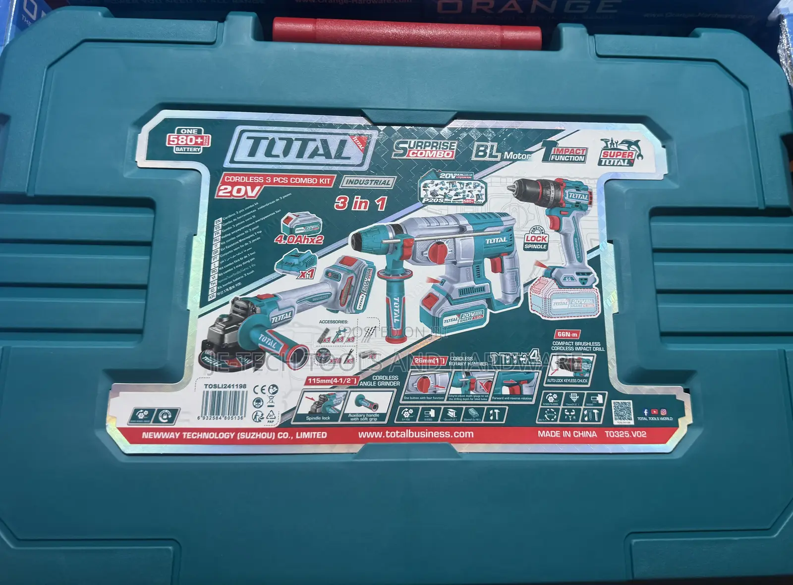 Total Cordless 3-piece Combo Kit