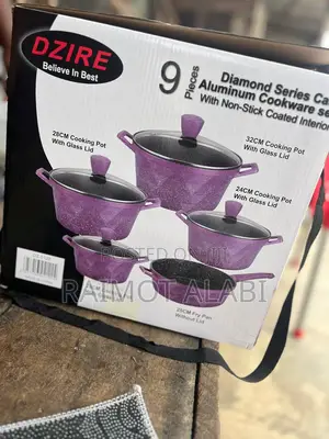 Dzire 9pcs Granite Set