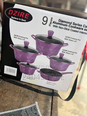 Dzire 9pcs Granite Set