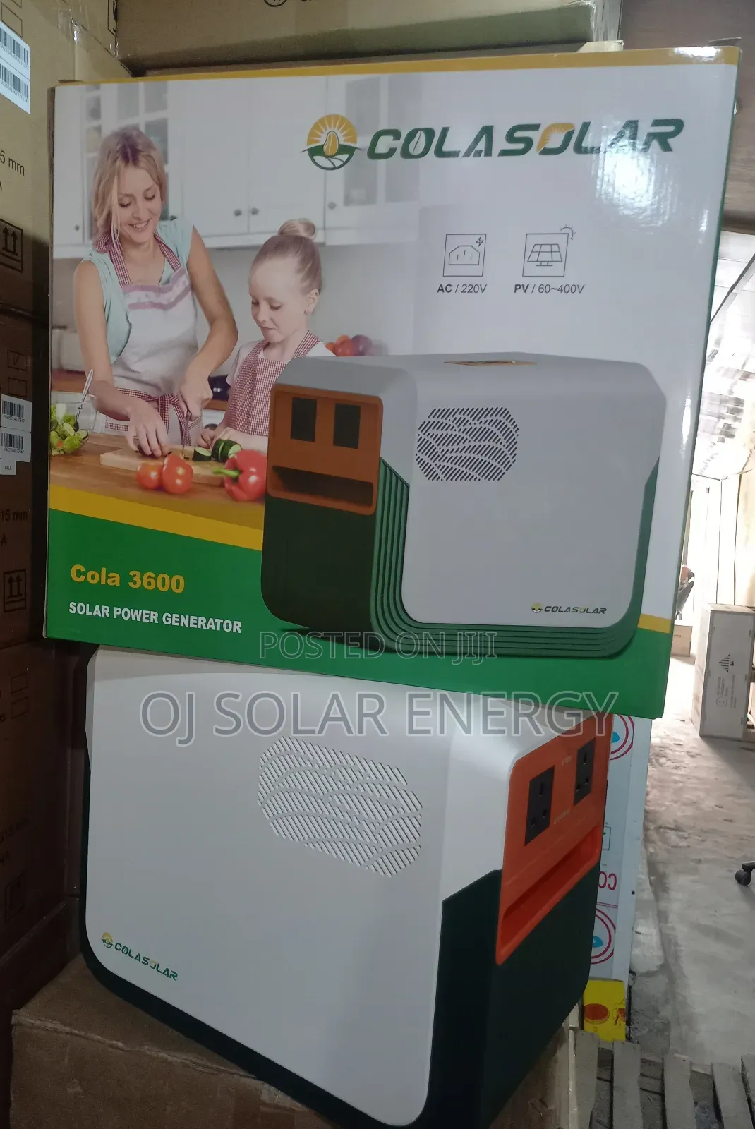 Colasolar 3.6kwh Solar Power Generator