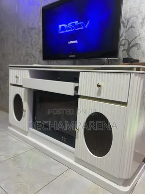 Tv Stand With Fireworks