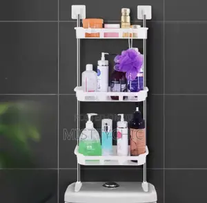 Wall Mounted Storage Rack Toilet Multi Purpose