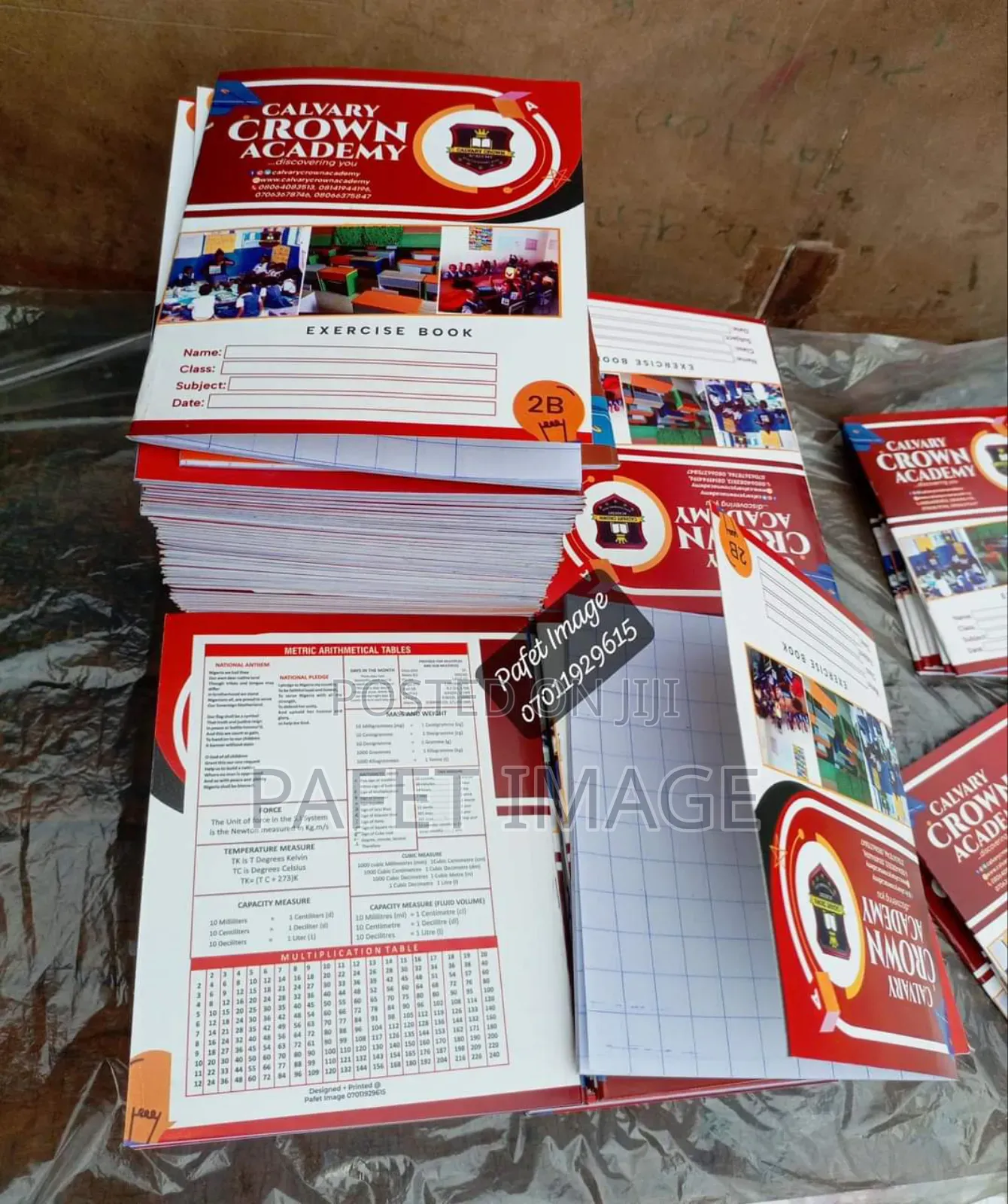 Custom Exercise Books For Schools | Bulk Production