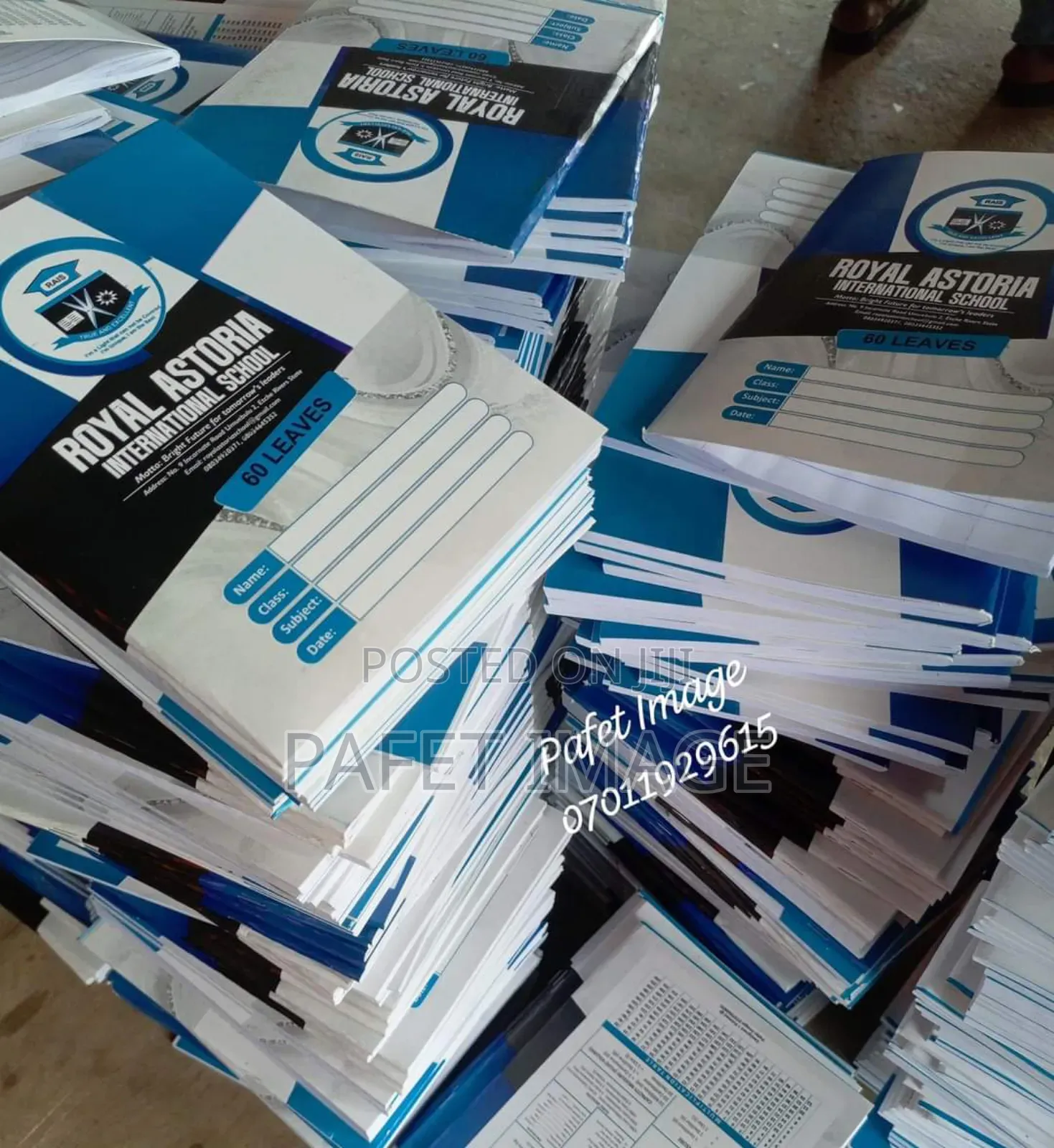 Custom Exercise Books For Schools | Bulk Production