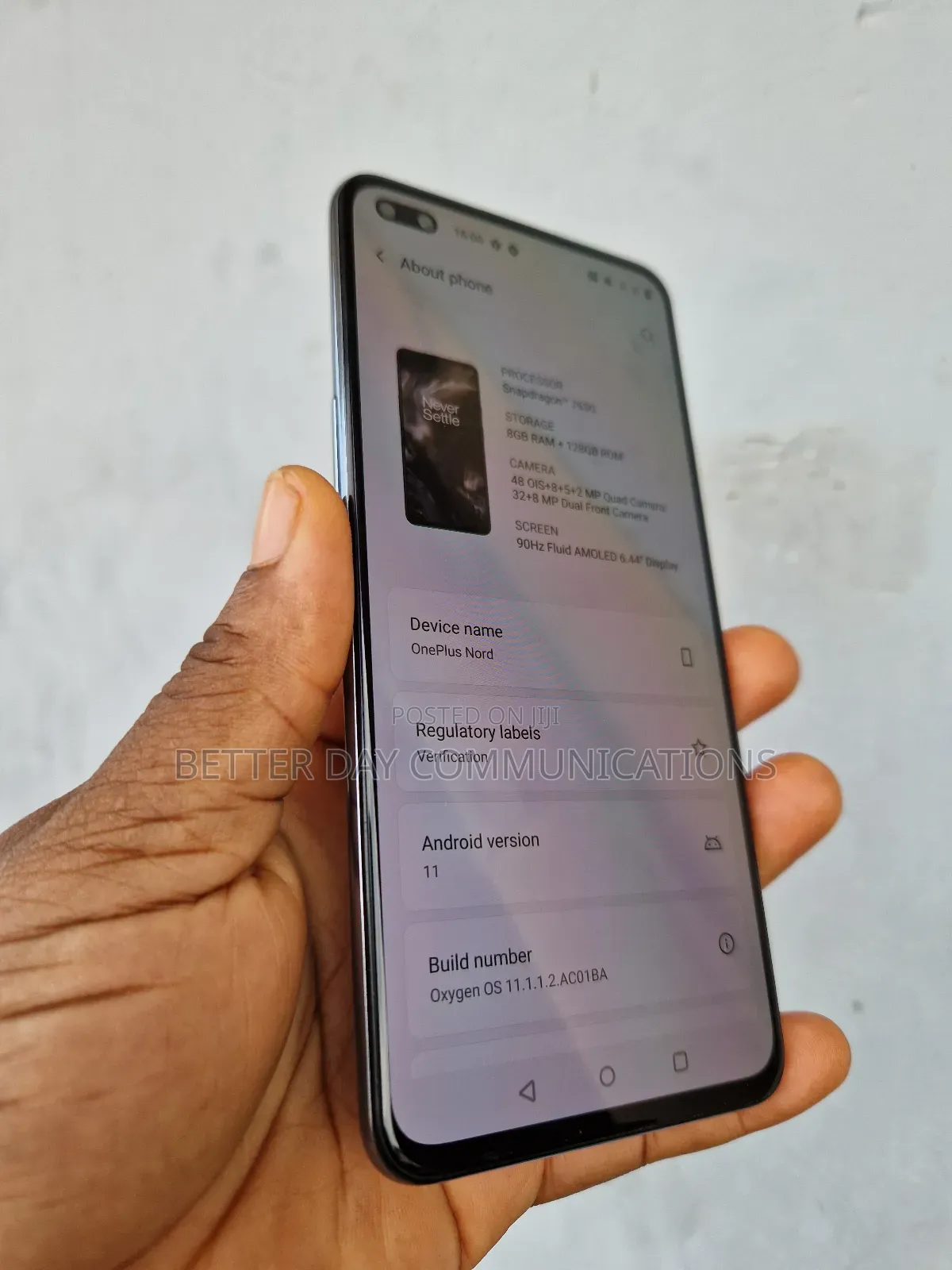 OnePlus Nord 128 GB Black
