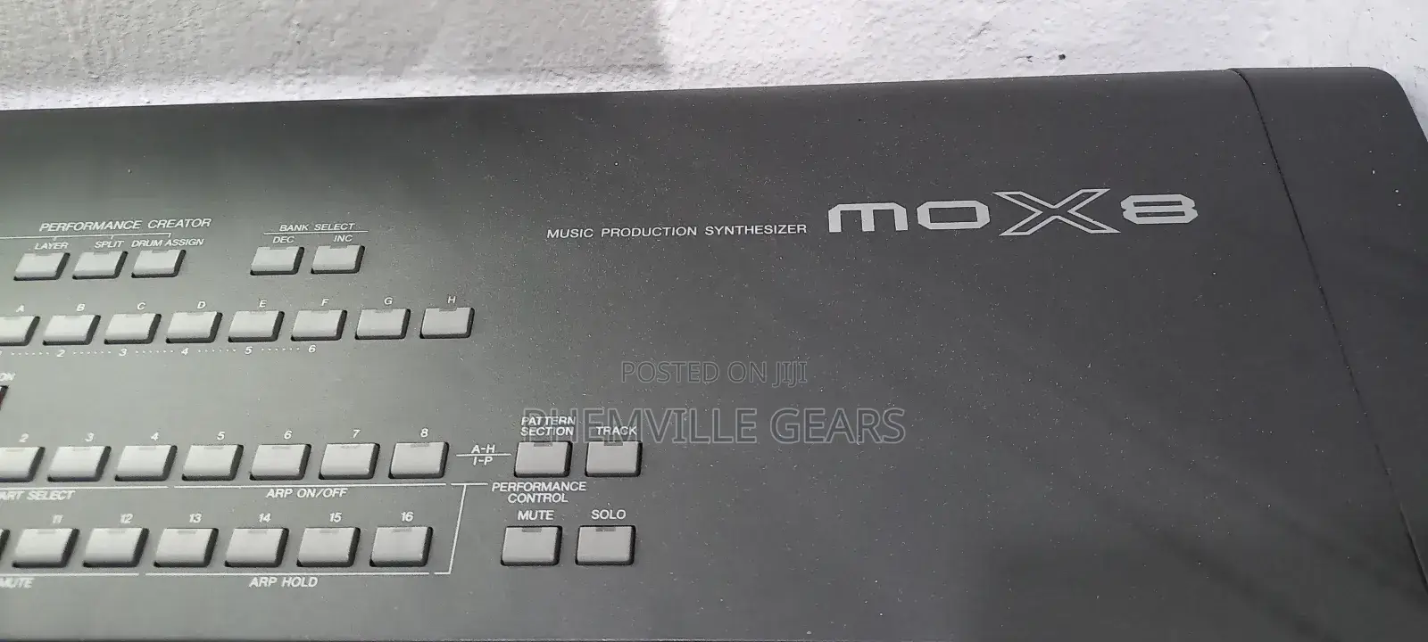 Yamaha Mox 8 Uk Used Synthesiser Keyboard