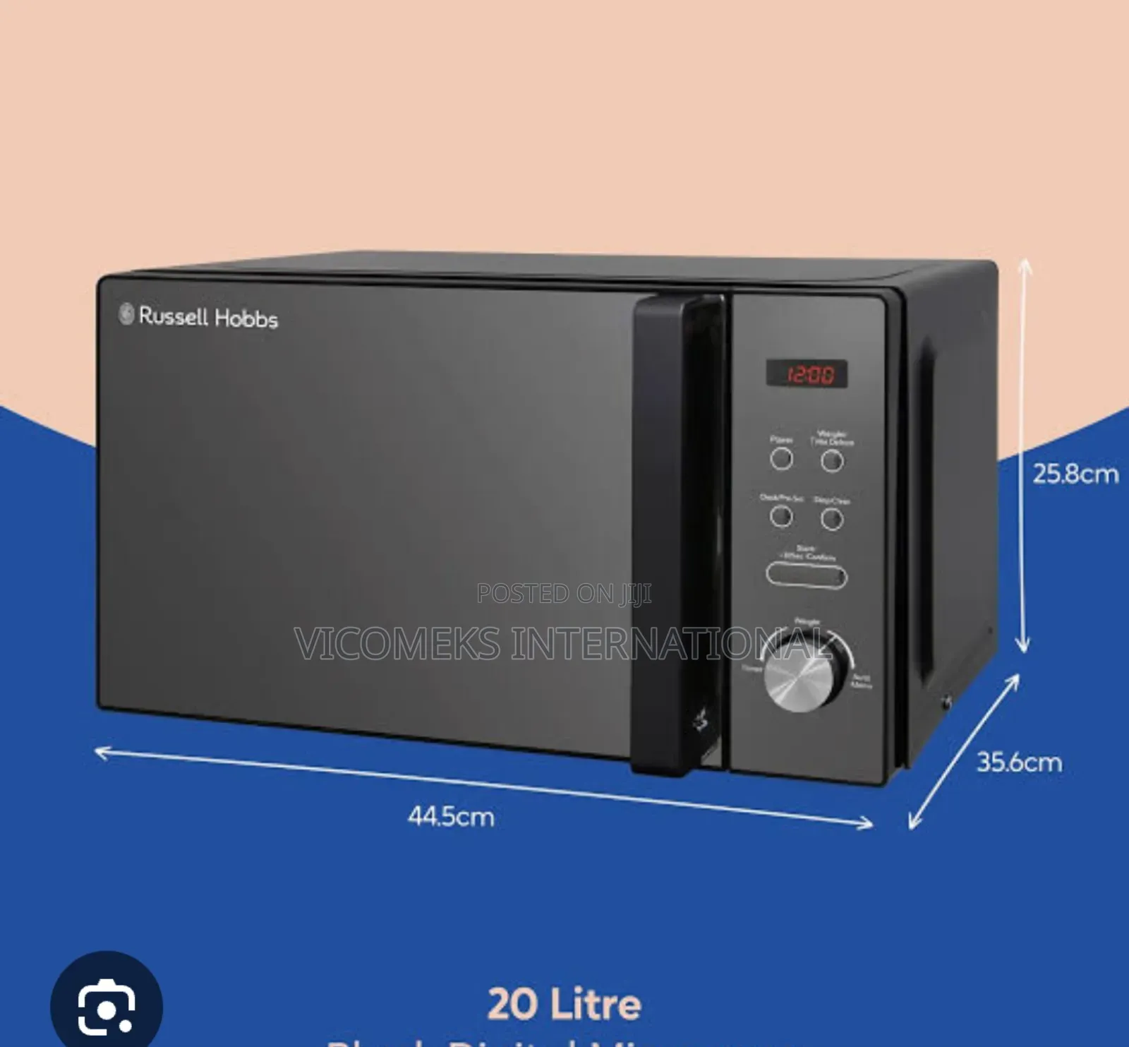 Microwave With 5 Power Levels, Automatic, Manual