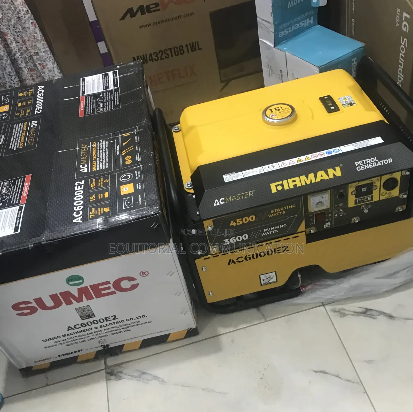 Firman Ac6000e2 Generator – Consistent Power Supply