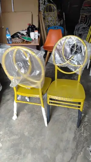 Chairs Iron Frame Gold
