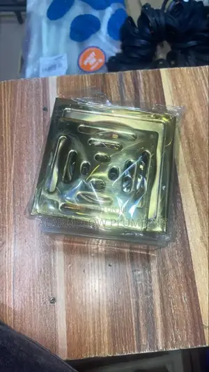 Floor Drain 10cm Gold