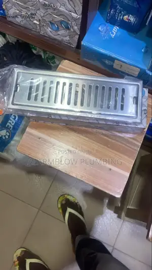 30cm Floor Drain Chrome
