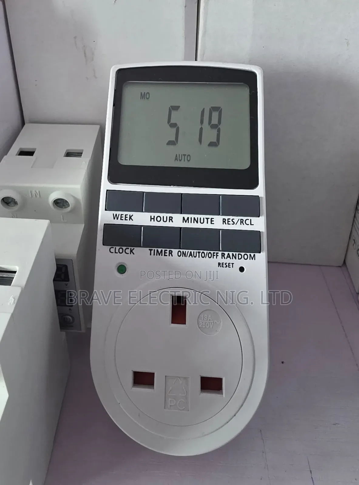 Digital Timer Switch Relay Control Plug 13a