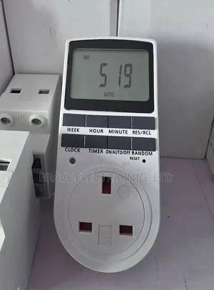 Digital Timer Switch Relay Control Plug 13a