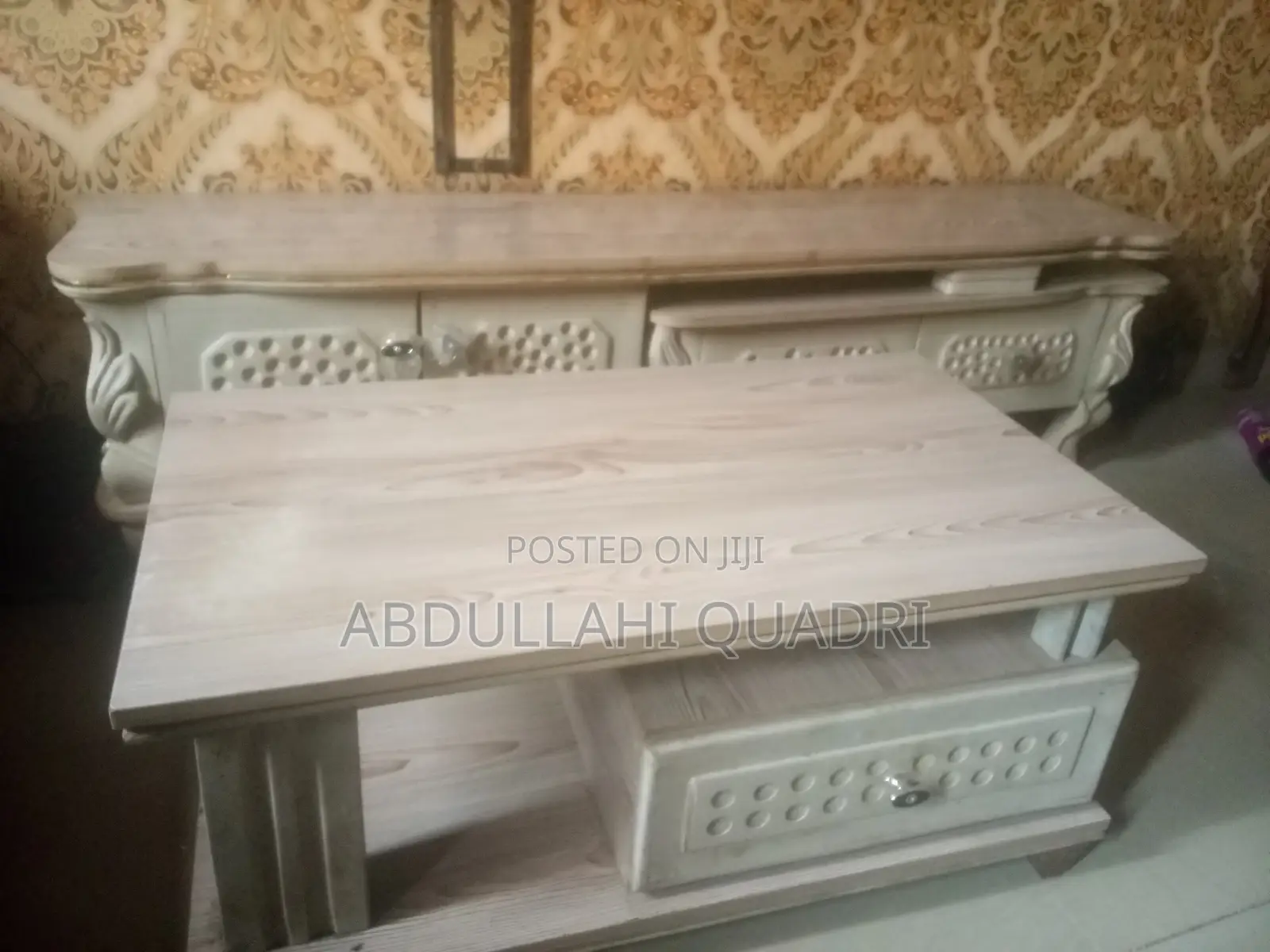Royal Tv Console and Centre Table