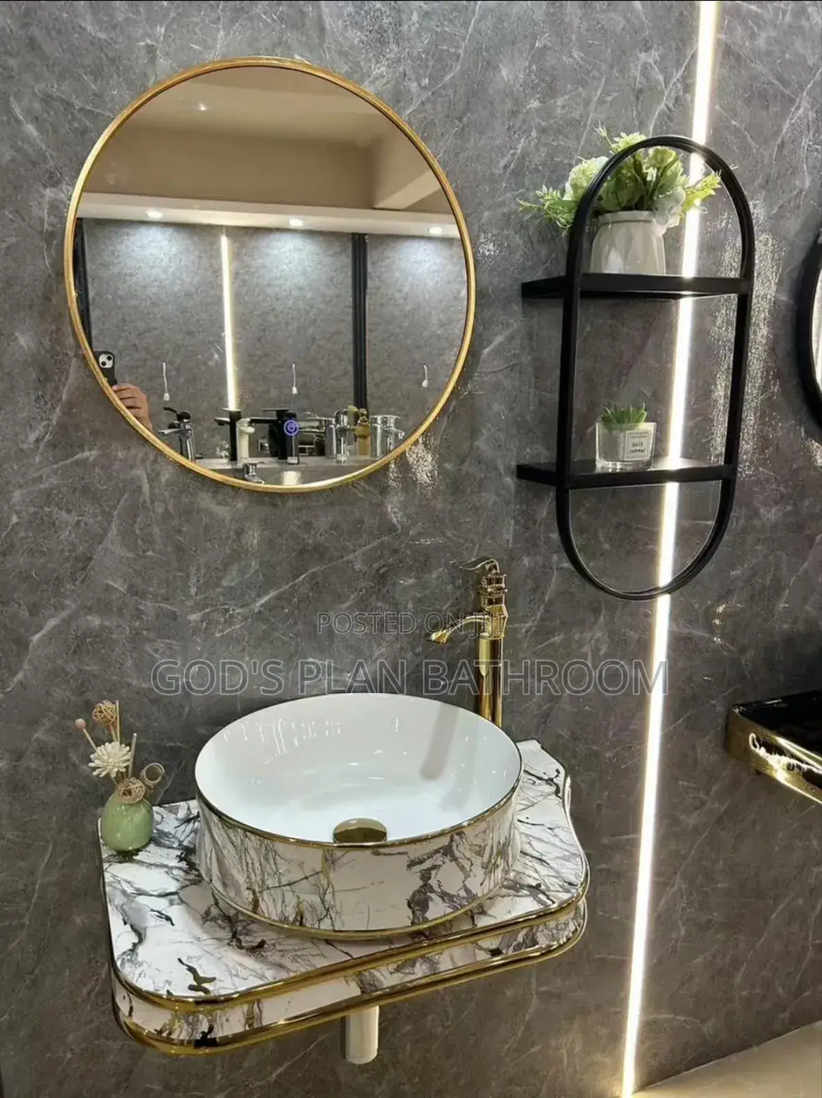 Executive Marble Counter Basin