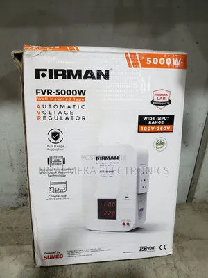 Firman 5000w Wall Sterbilizer