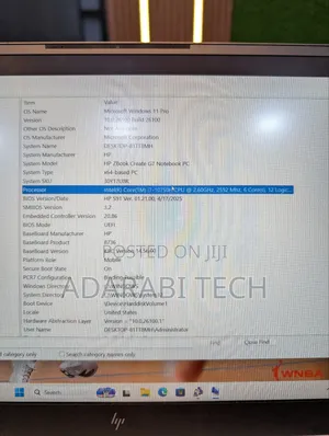 Laptop HP ZBook Create G7 32GB Intel Core i7 SSD 1T