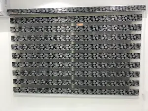 Bricks Black Day Night Blinds