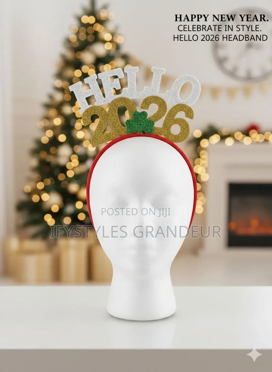 "Hello 2026" Headband