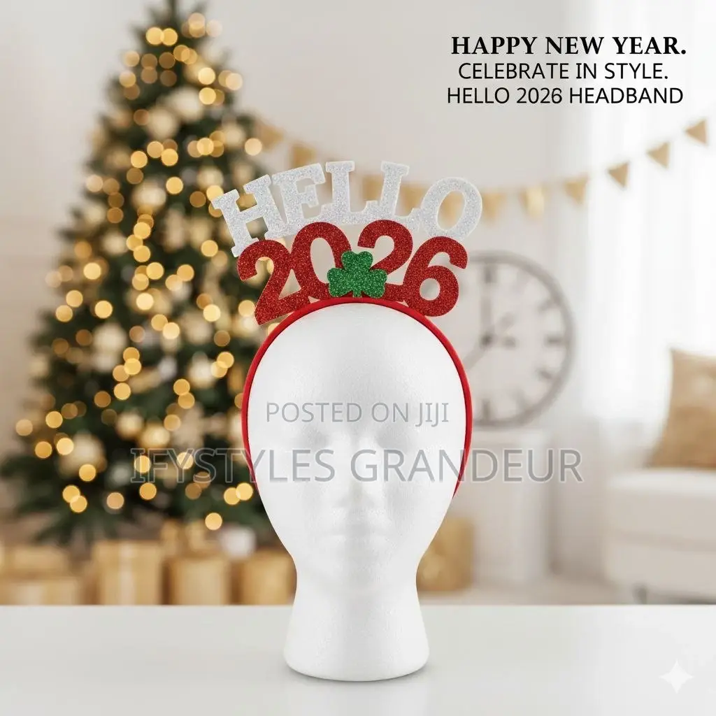 "Hello 2026" Headband