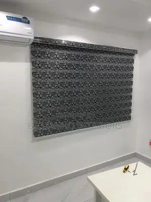 Bricks Black Day Night Blinds