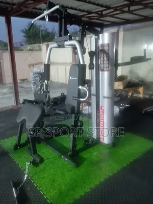 3 Station Gym With Leg Extension