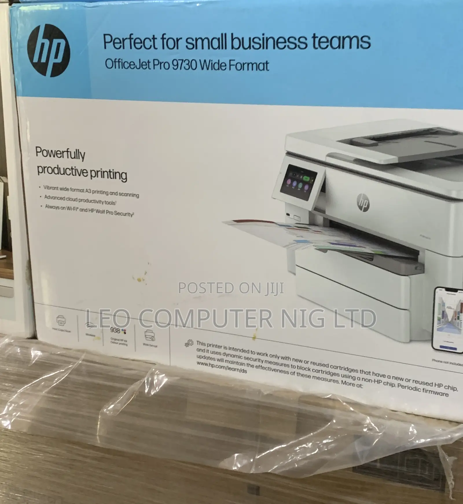 HP Officejet Pro 9730 Wide Format All-in-One Printer(537p5c)