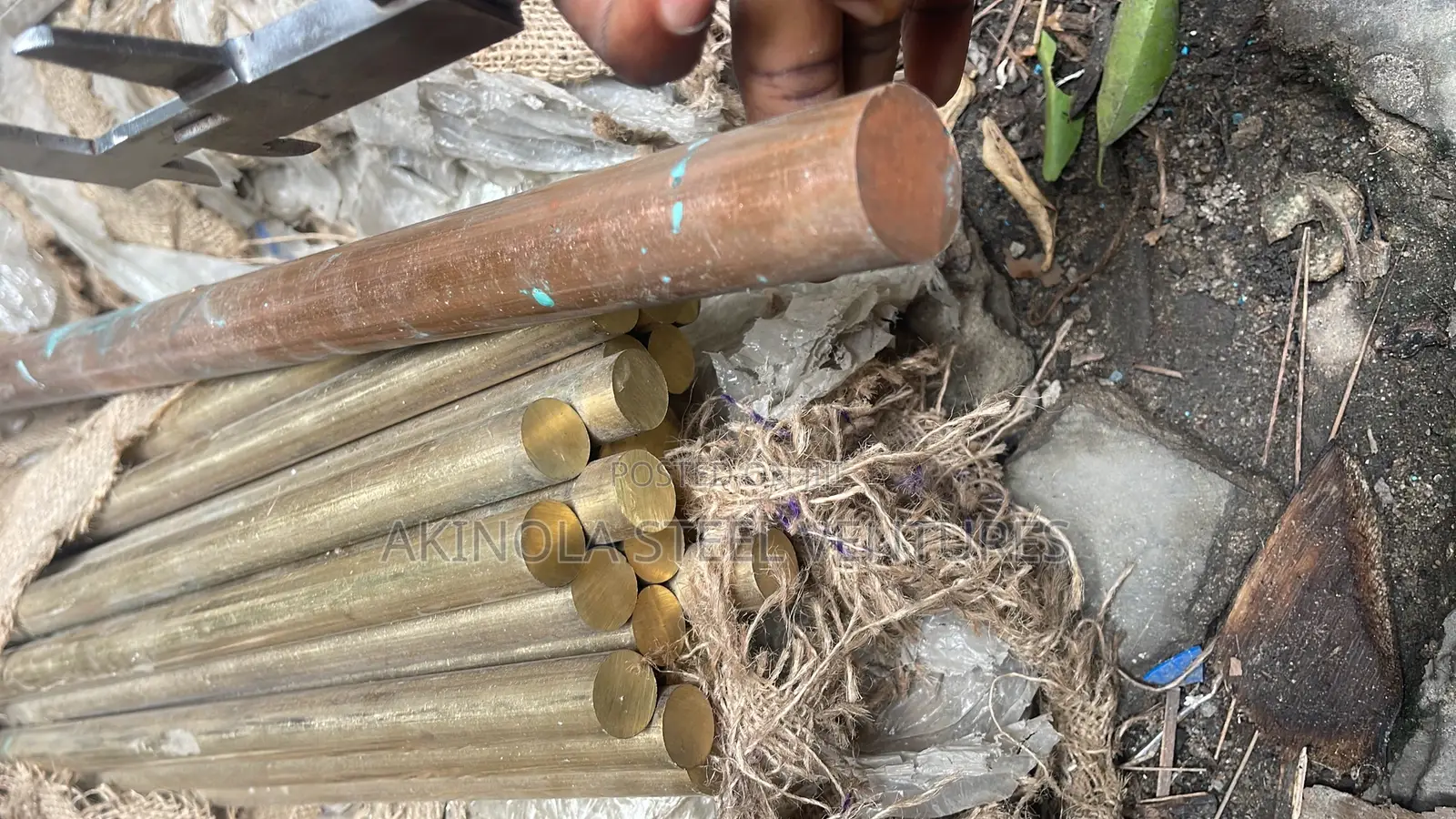 30mm Pure Copper Round Rod