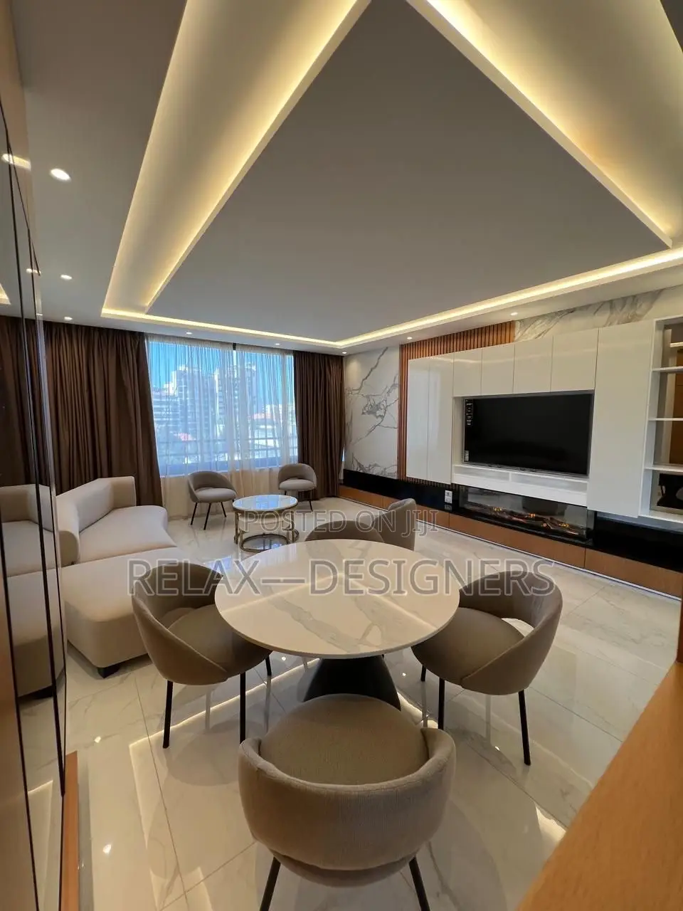Round O Marble Dinning