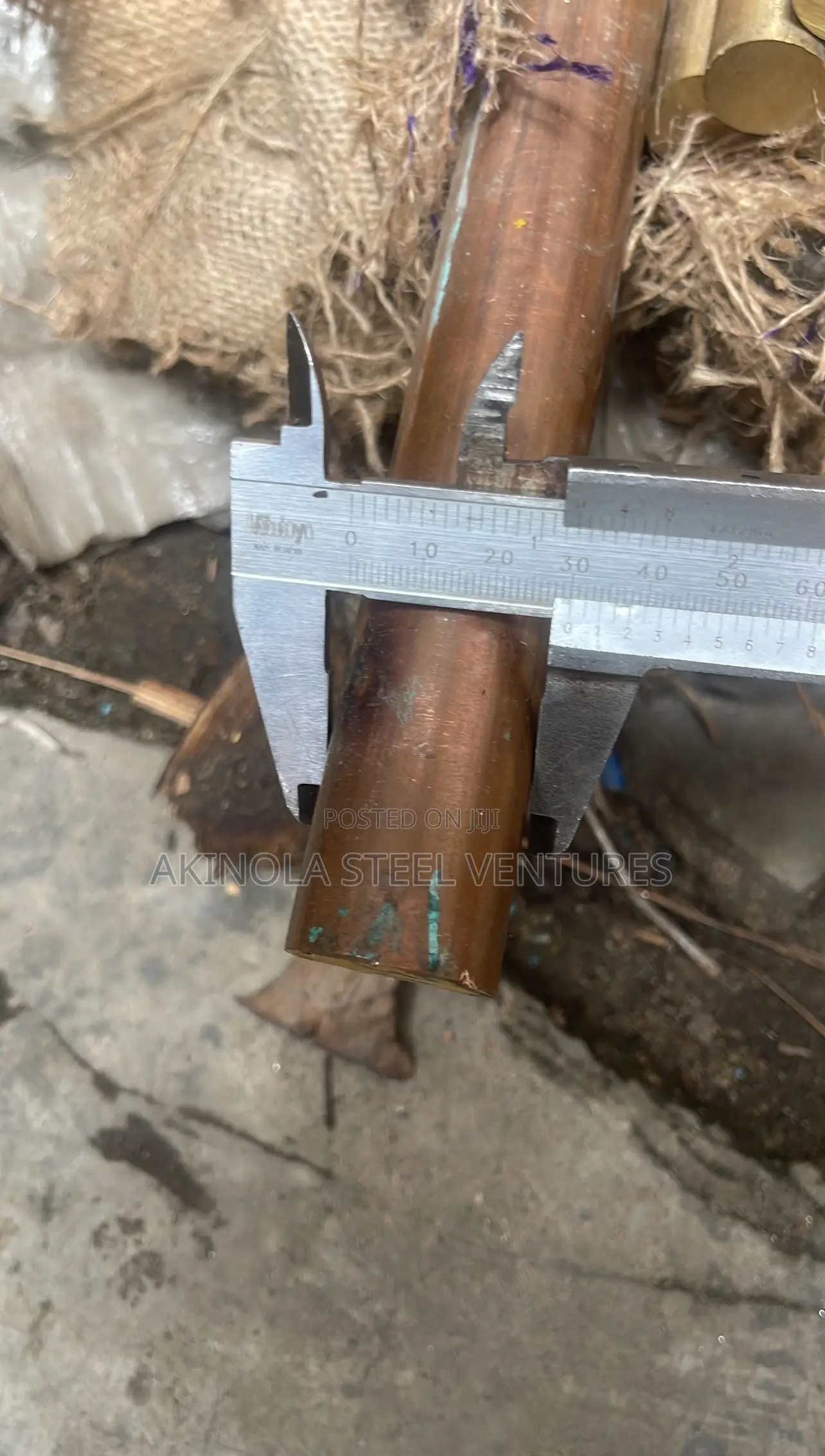 30mm Pure Copper Round Rod
