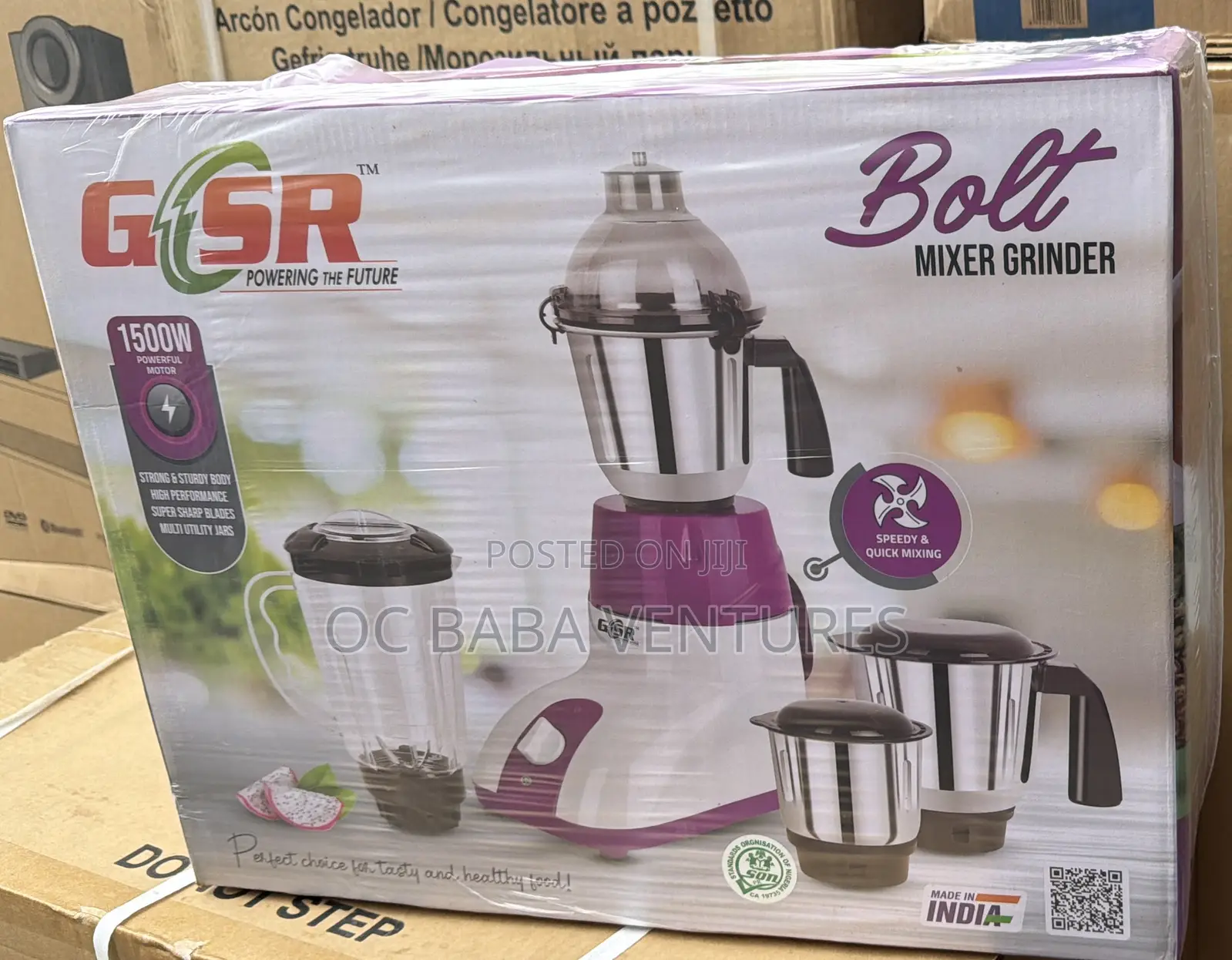 GSR Bolt Mixer Grinder