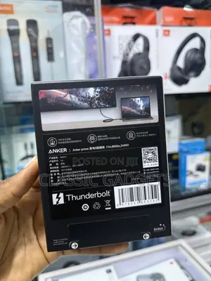 Anker Prime Thunderbolt 5 Cable (3.3 Ft, 80gbps, 240w)