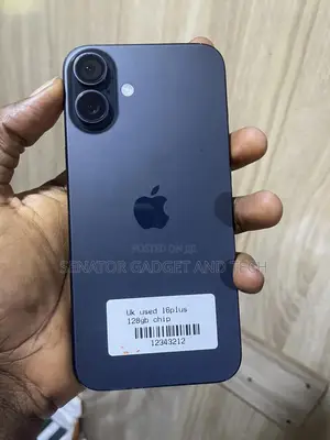 Apple iPhone 16 Plus 128 GB Black