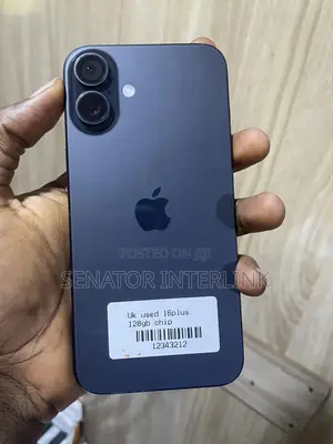 Apple iPhone 16 Plus 128 GB Black