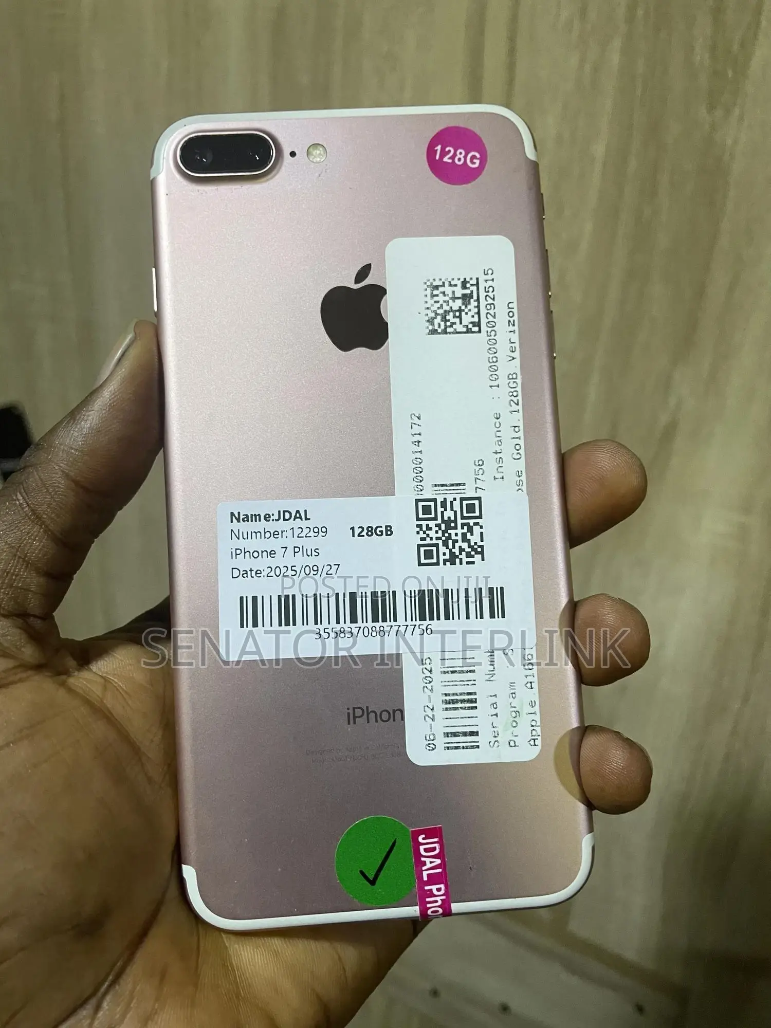 Apple iPhone 7 Plus 128 GB Gold