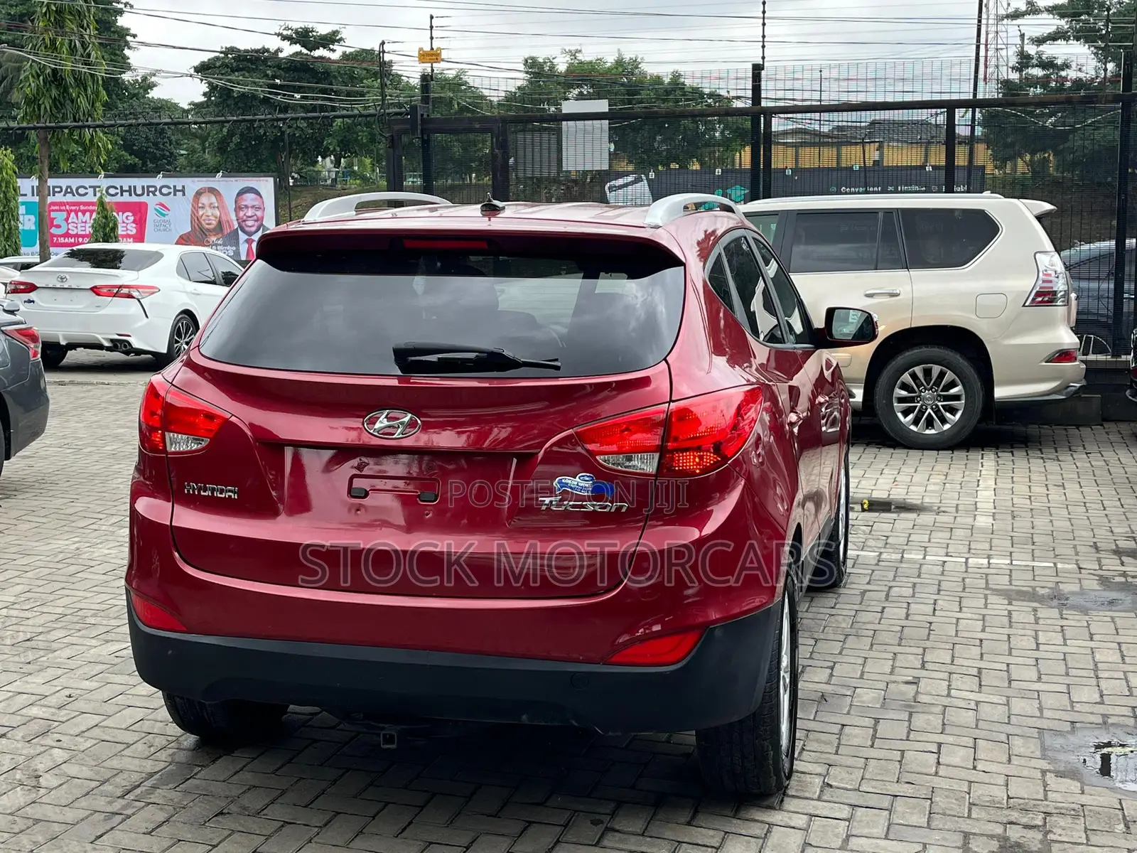 Hyundai Tucson 2013 Red