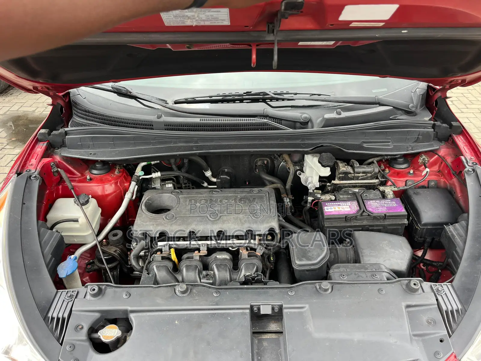 Hyundai Tucson 2013 Red