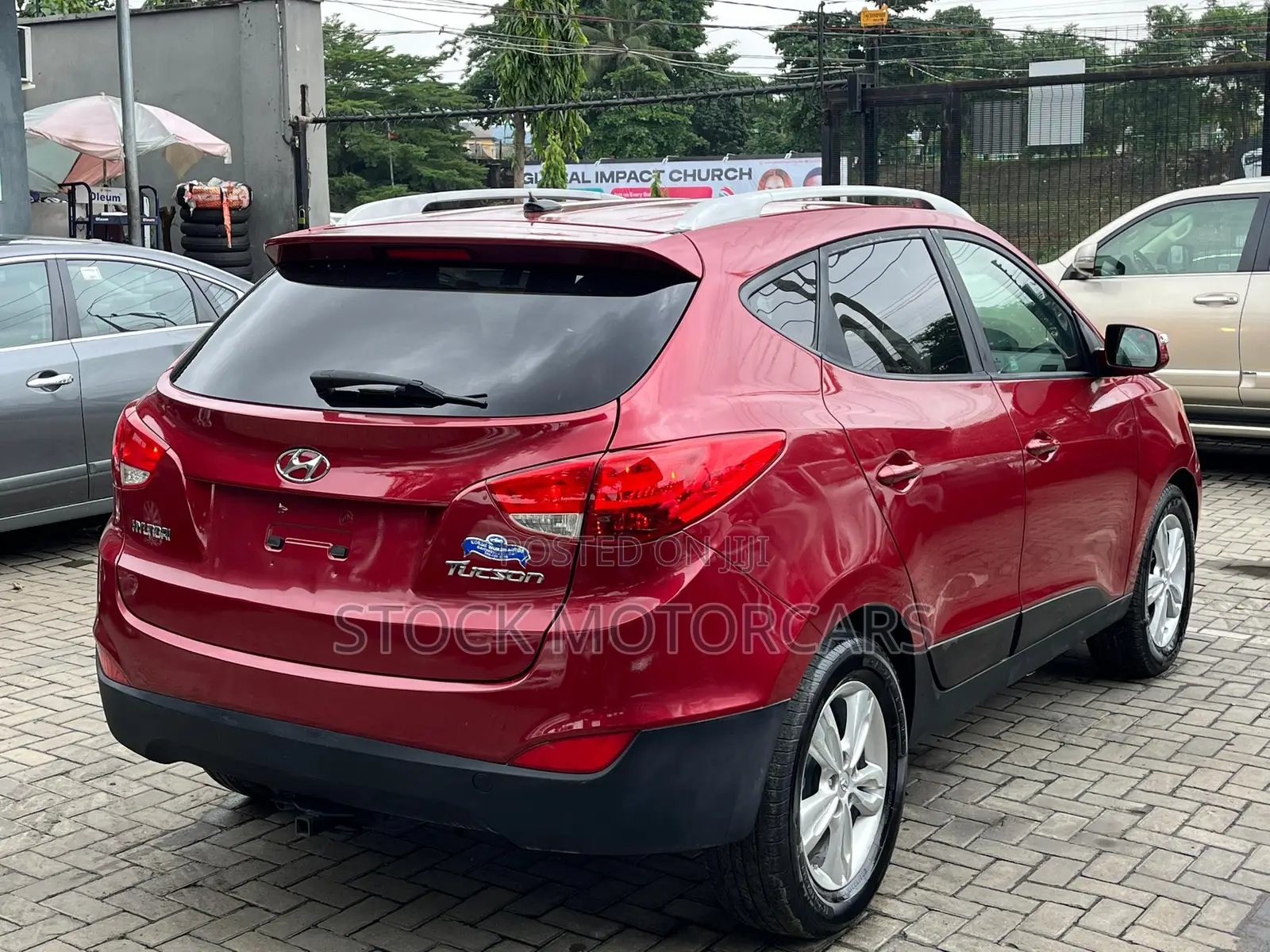 Hyundai Tucson 2013 Red