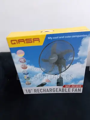 Quasa 18” Rechargeable Fan for Home Office