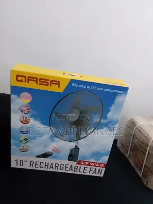 Quasa 18” Energy-Saving Rechargeable Fan