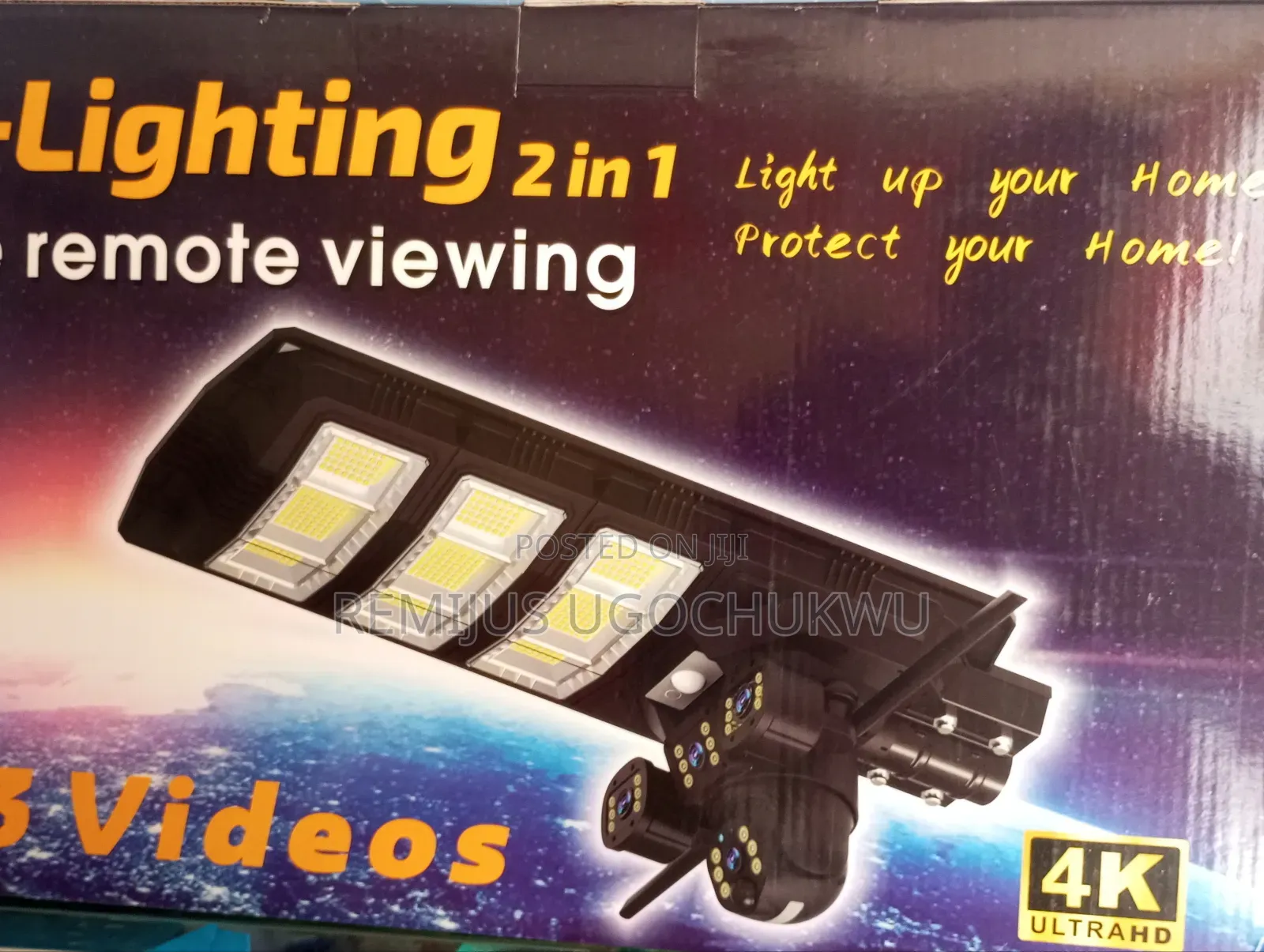 Solar Camera + Lightning