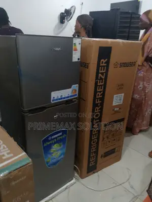 Snowsea BCD-198: Stylish Double Door Refrigerator Design