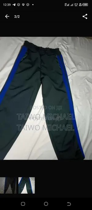 Joggers Black Top Quality