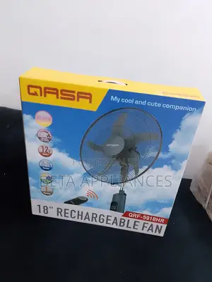 Quasa 18” Fan With Battery Usb Charging
