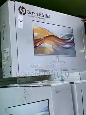 Hp Series 5 27 Inch FHD White Monitor - 527sf