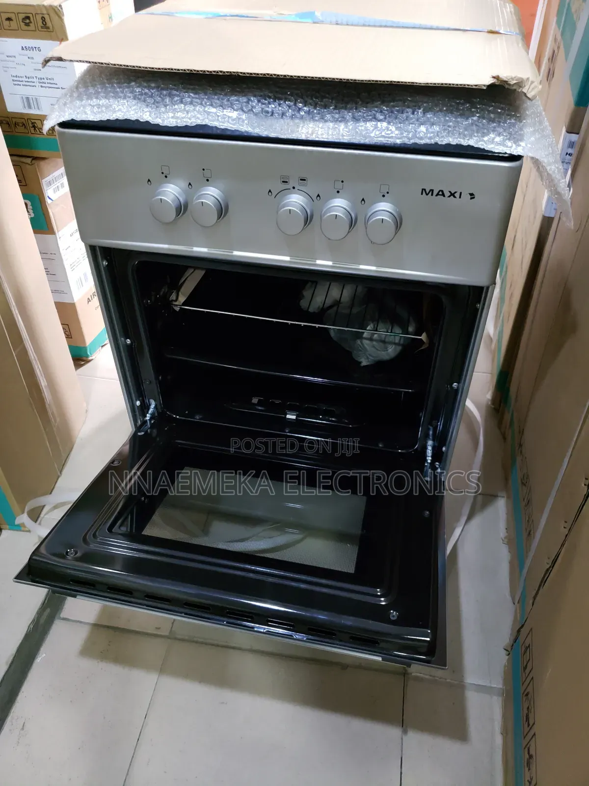 Maxi 60×60 4 Bunner Standing Gas Cooker