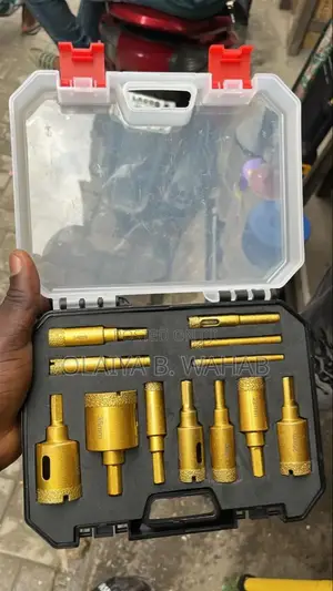 Stone Hole Saw Set 6mm–35mm – Diamond Drill Bits for Smooth Cuts