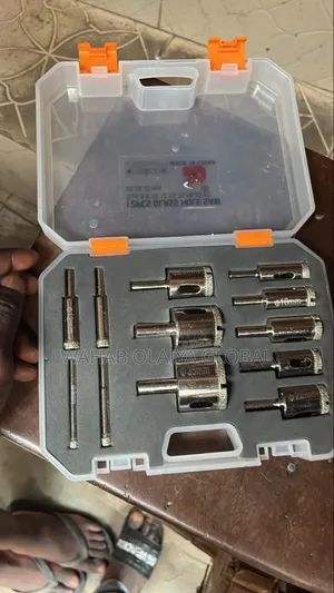 12pcs Glass Hole Saw Set – Diamondcoated Drill Bits for Precision Cuts