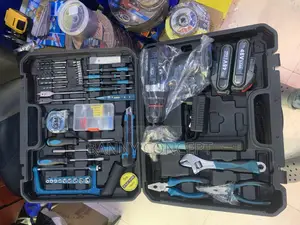 Cordless Rechargeable Drill Hand Tool Set